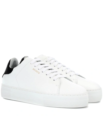 Shop Axel Arigato Clean 360 Leather Sneakers In White