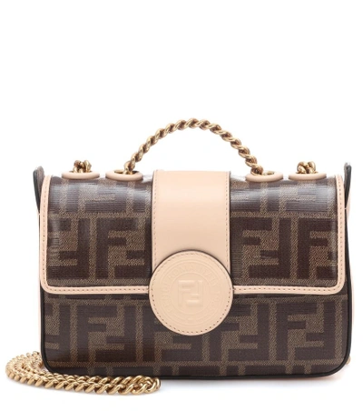 Shop Fendi Leather Shoulder Bag In Female