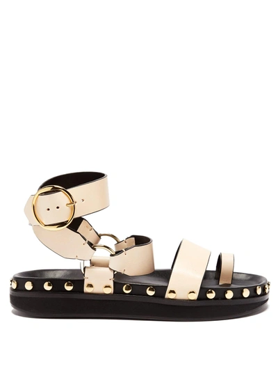 Isabel marant nirvy sandals 2024 black