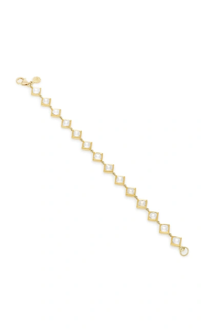 Shop Amrapali Kundan 18k Gold And Diamond Link Bracelet