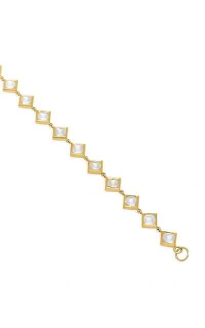 Shop Amrapali Kundan 18k Gold And Diamond Link Bracelet
