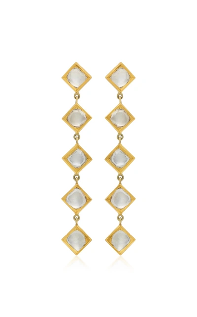Shop Amrapali Kundan 18k Gold And Diamond Earrings