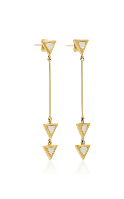 Shop Amrapali Kundan 18k Gold And Diamond Drop Earrings