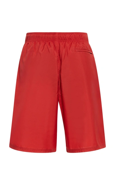 Shop Givenchy Swimshorts In Red