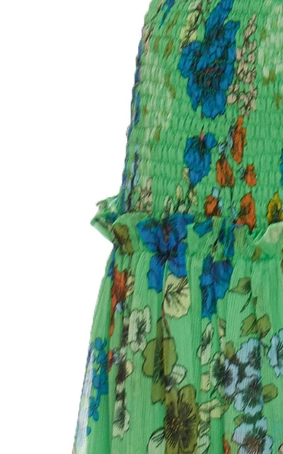 Shop Alexis Roshan Skirt In Green