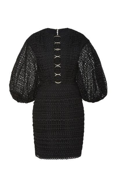 Shop Acler Daniels Mini Dress In Black