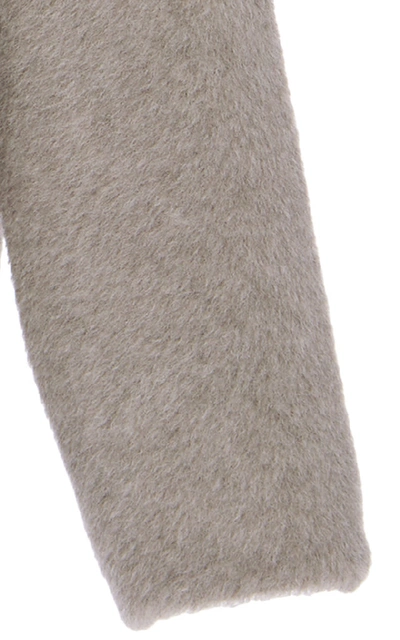 Shop Martin Grant Alpaca And Wool-blend Sweater In Grey