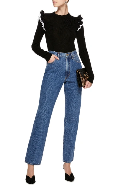 Shop Goldsign The Classic Fit Jean In Medium Wash