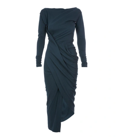 Vivienne Westwood Long Sleeve Vian Dress Kerosene | ModeSens