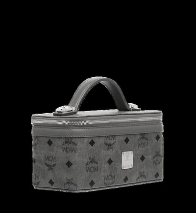 Shop Mcm Rockstar Vanity Case In Visetos Original In Ep