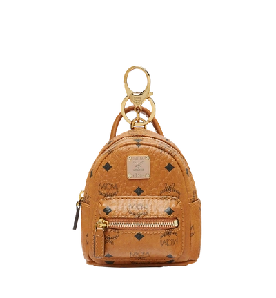 Shop Mcm Backpack Charm In Visetos In Co