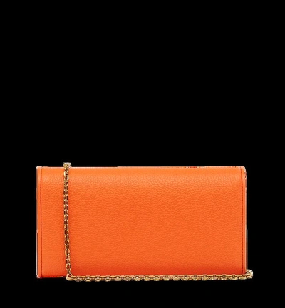 Shop Mcm Patricia Crossbody Wallet In Grained Leather In Od