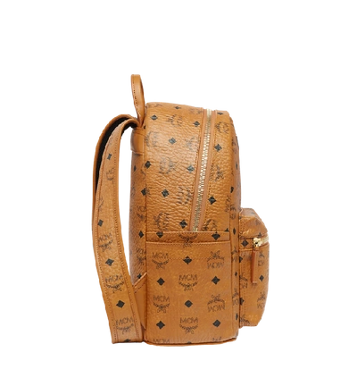 Shop Mcm Stark Classic Rabbit Backpack In Visetos In Co