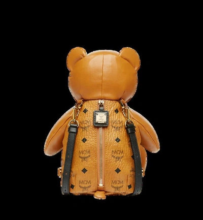 Shop Mcm Zoo Bear Doll Backpack In Co