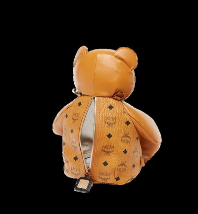 Shop Mcm Zoo Bear Doll Backpack In Co