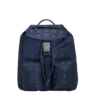 Small Dieter Monogrammed Nylon Backpack Metallic In Va