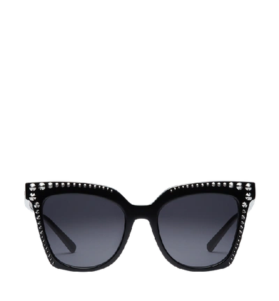 Shop Mcm Diamond Studs Sunglasses In Black