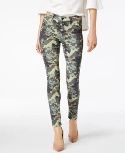 Shop Hudson Skinny Jeans In German Camo