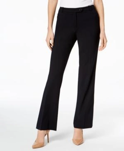 Shop Calvin Klein Modern Fit Trousers, Regular & Petite In Navy