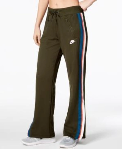 Shop Nike Sportswear Pants In Sequoia/sail