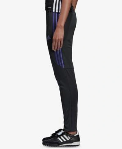 Adidas Originals Adidas Tiro Climacool Metallic Soccer Pants In  Carbon/metallic Purple | ModeSens