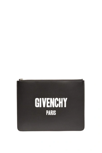 Shop Givenchy Clutch In Nero