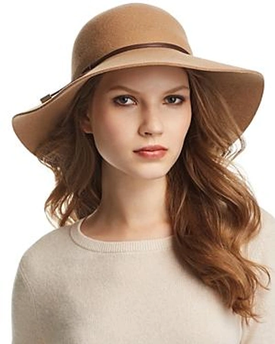 Shop Helen Kaminski Renae Hat In Butterscotch/coffee