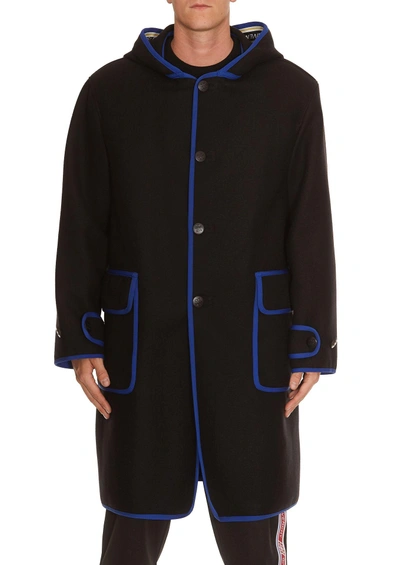 Shop Givenchy Coat In Black