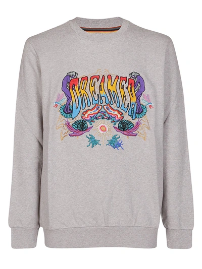 Shop Paul Smith Dreamer Sweatshirt In Grey