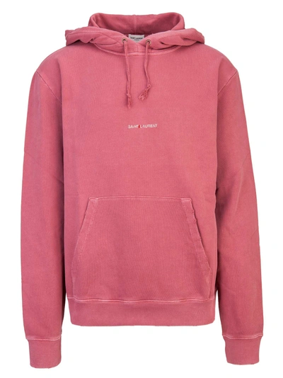 Shop Saint Laurent Sweatshirt In Rosso