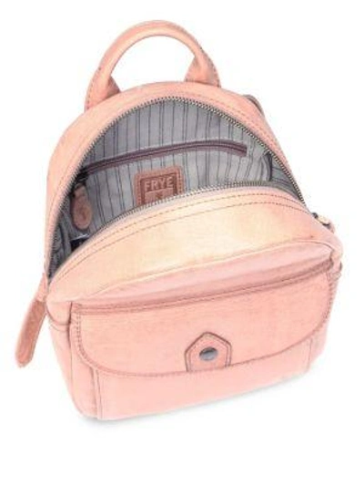 Shop Frye Melissa Mini Backpack In Beige