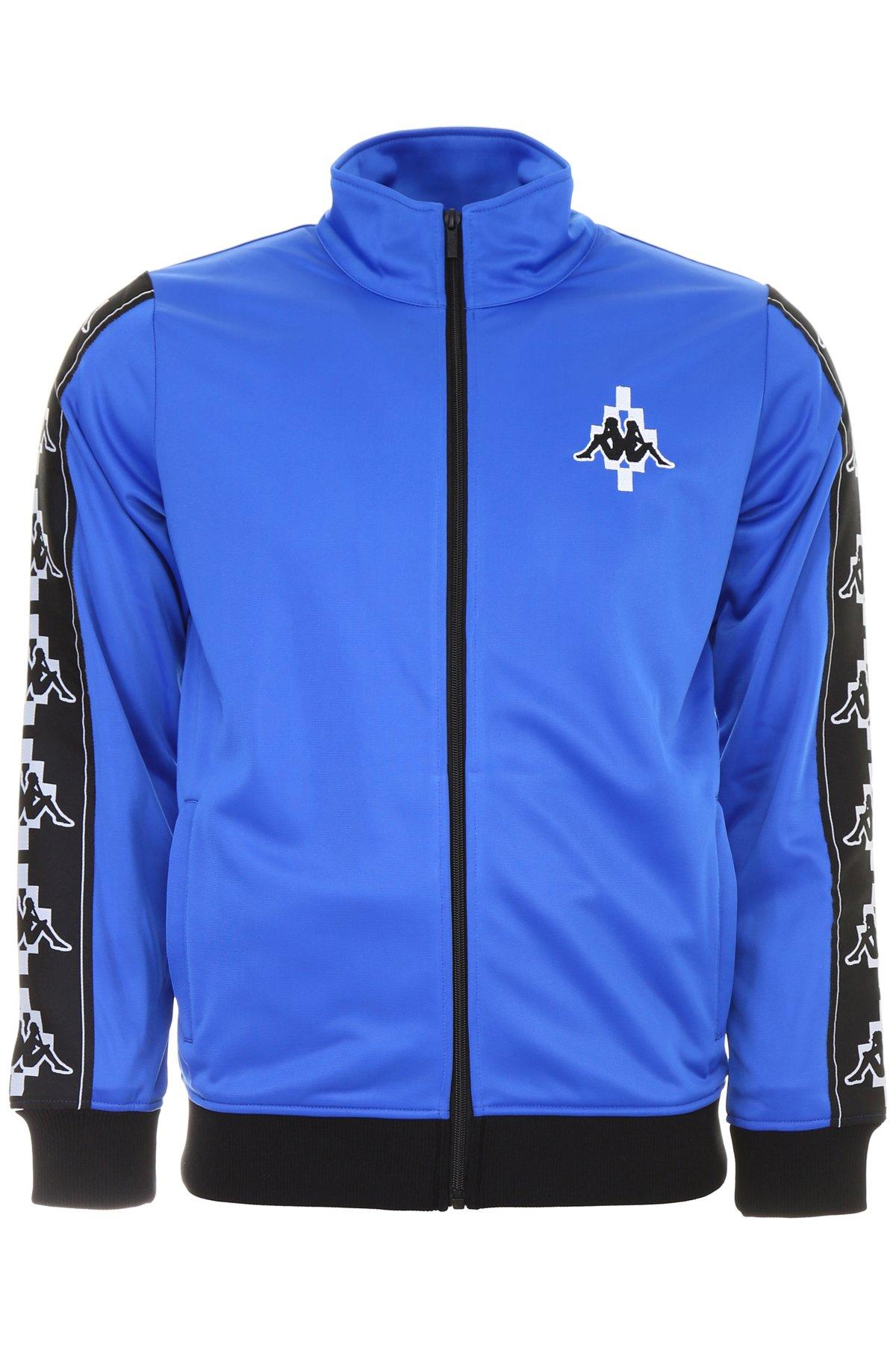Marcelo Burlon County Of Milan X Kappa Track Jacket In Blue | ModeSens