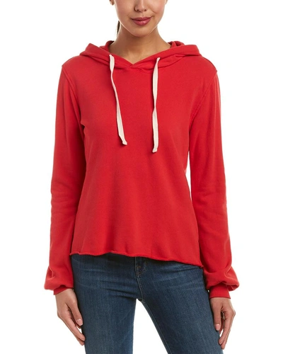 Shop Nation Ltd Crop Hoodie In Red