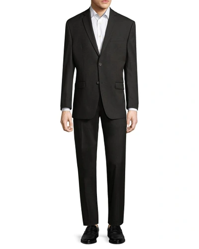Shop Andrew Marc Marc By  Notch Lapel Suit In Nocolor