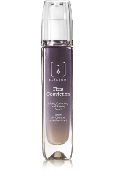 Shop Elixseri Firm Conviction - Lifting, Contouring And Shaping Serum, 30ml In Colorless