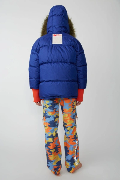 Shop Acne Studios Expedition W A/f Deep Orange In Reversible Down Jacket