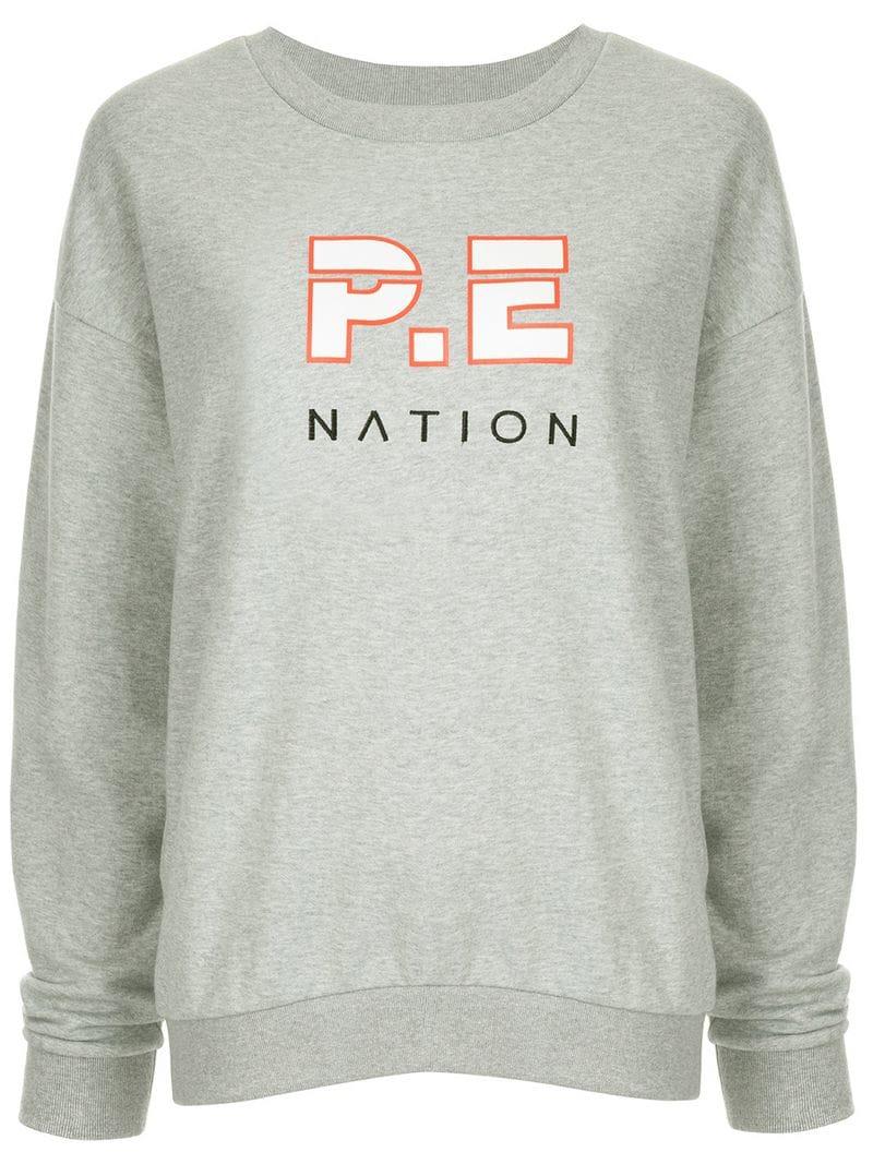 pe nation grey sweater