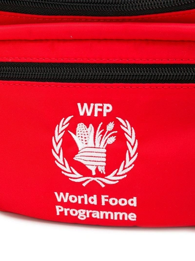 Shop Balenciaga World Food Programme Waist Bag - Red