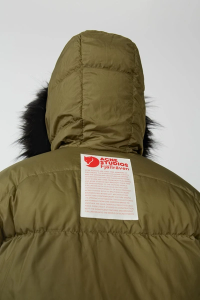 Shop Acne Studios Expedition W A/f Sunflower Yellow In Reversible Down Jacket
