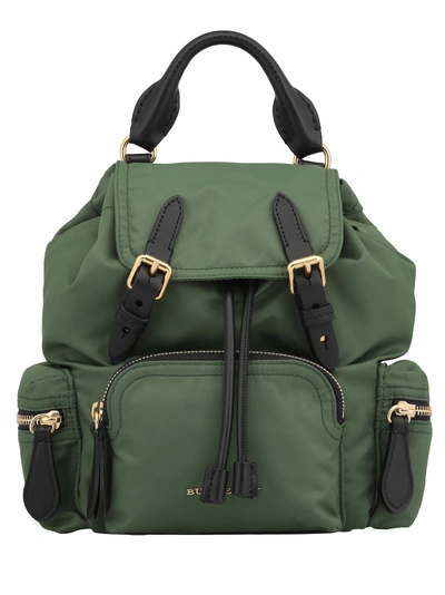 Shop Burberry Rucksack Small Backpack In Racing Green