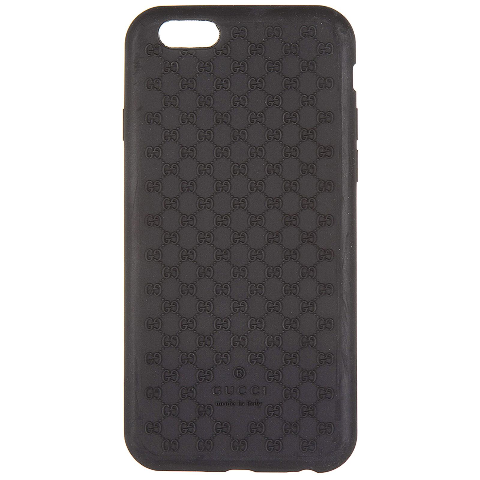 Gucci Cover Case Iphone 6 In Soft Rubber In Black | ModeSens