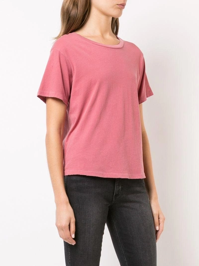 Shop Amo Washed Effect T-shirt - Red