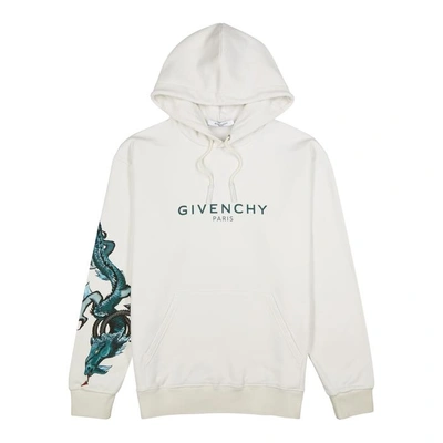Shop Givenchy Capricorn Hooded Cotton Sweatshirt