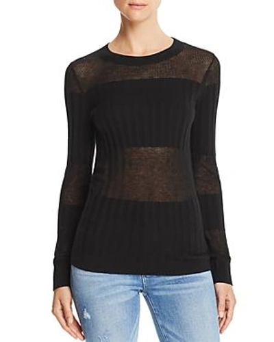 Shop J Brand Andrea Cashmere & Silk Sweater In Vulcan