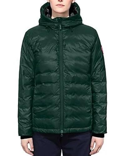 Shop Canada Goose Camp Hoody Jacket In Spruce