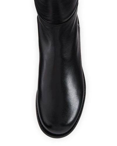 Stuart Weitzman Over-the-knee Boots With Luxurious Suede Finish And Elegant Design In Black