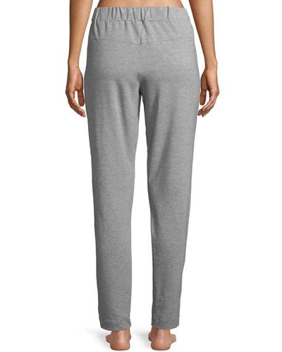 Shop Hanro Balance Long Lounge Pants In Gray