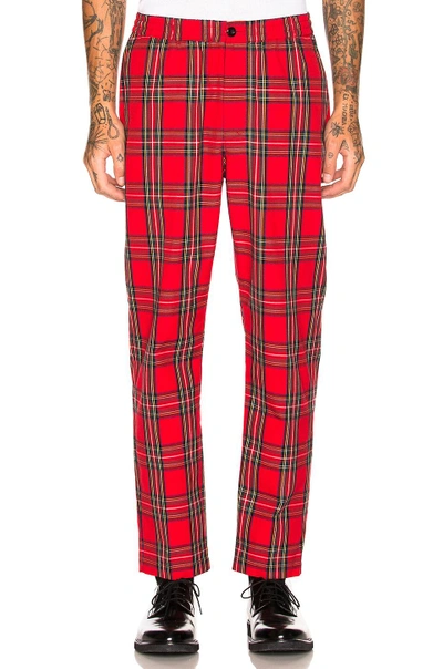 Shop Stussy Bryan Pant In Red