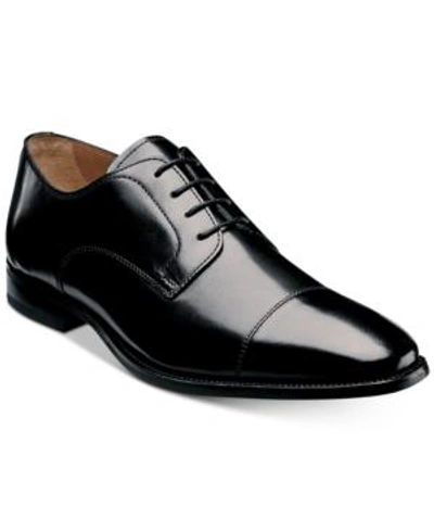 Shop Florsheim Men's The Sabato Cap-toe Bluchers Men's Shoes In Black