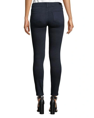 Shop Paige Verdugo Ultra Skinny Ankle Jeans In Lana In Dark Blue